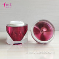 Jewel Shape Elegant Acrylic Cosmetic Packaging Plastic Jar